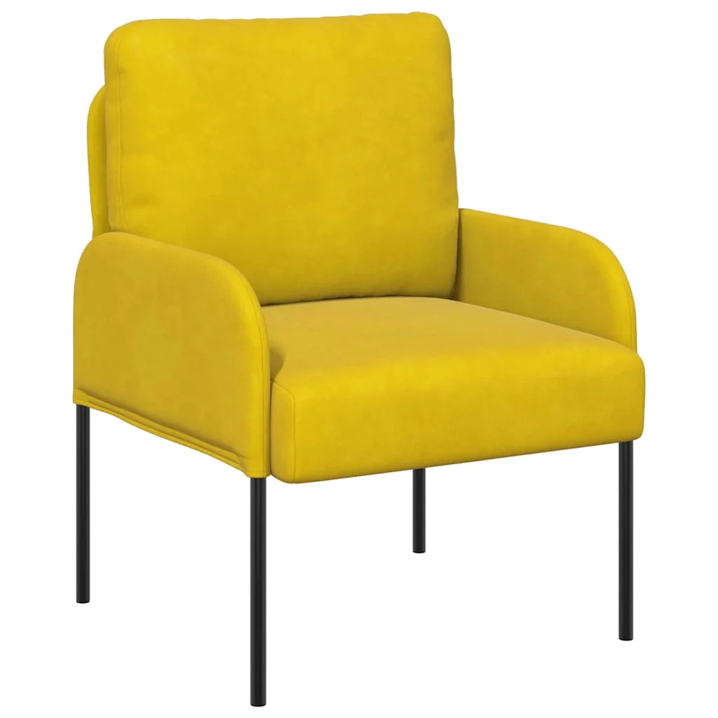 Divani con cuscino 55cm Giallo Legno compensato 42023444