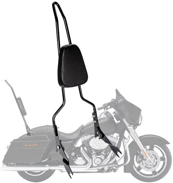 Sissy Bar di Ricambio - Resistenti allo Shock - Adatto per Harley Touring 2009-2023 - Road King/Street Glide - Electra Glide - Ultra Limited - Montaggio Facile
