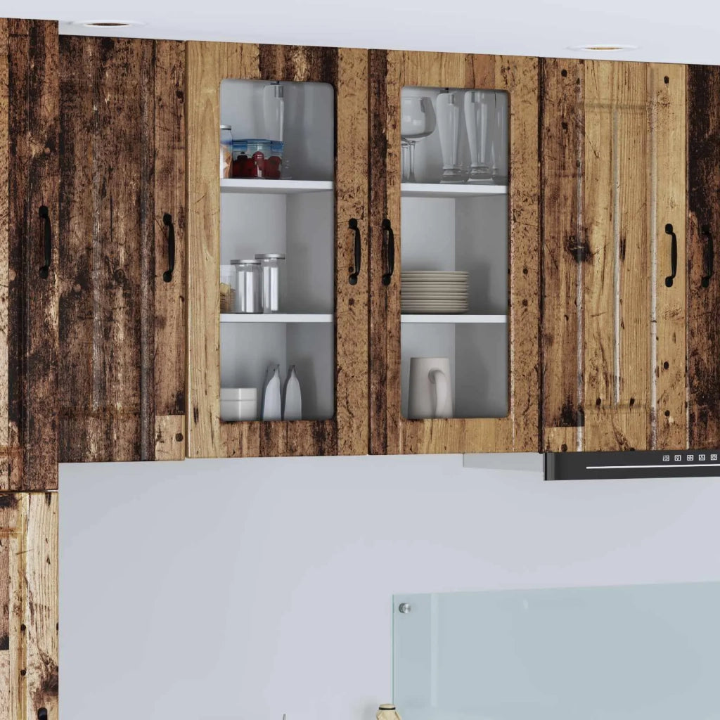 Mobile da cucina-Armadio da cucina Legno vecchio 40 x 31 x 80 cm 439366