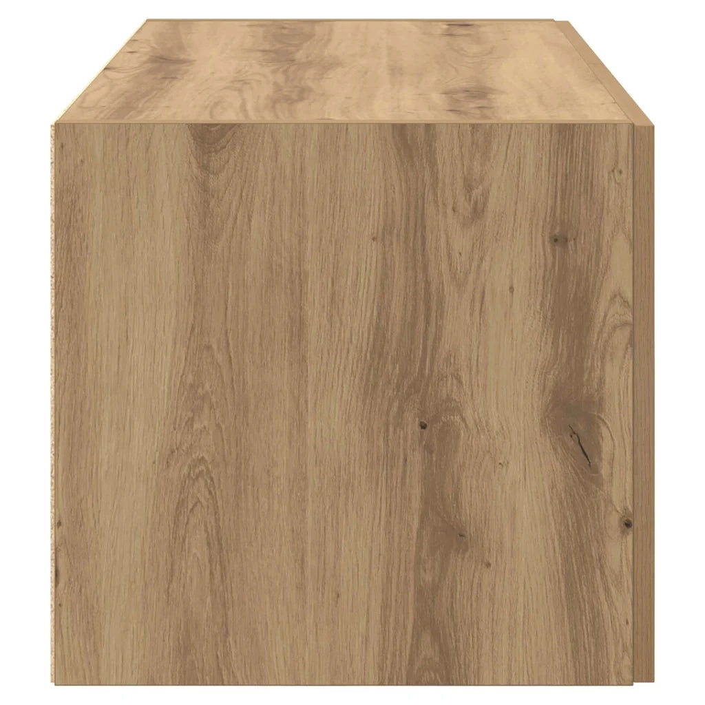Armadietto a Muro | Mobile a Parete rovere artigianale 80 x 42.5 x 40 cm