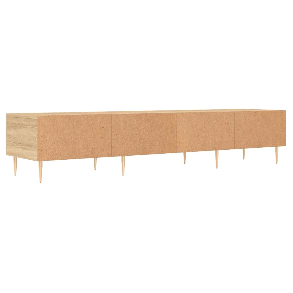 Mobile Porta TV Rovere Sonoma 150x36x30 cm in Legno Multistrato 829143