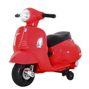 Moto Elettrica Bambini Vespa ¨C Minimal ¨C Rosso 66.5x38x52 cm