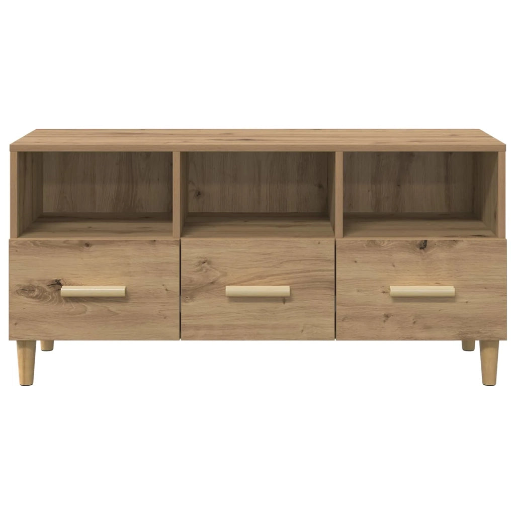 Mobile TV Rovere Artigianale 102 x 36 x 50 cm Legno multistrato 8004200