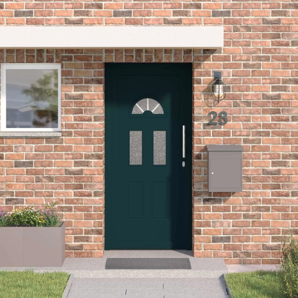 Porta Frontale Antracite 88 x 200 cm PVC 3445708
