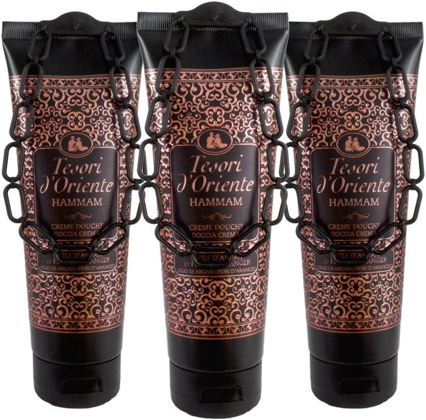 SET 3 CONFEZIONI TESORI D'ORIENTE DOCCIA CREMA HAMMAM DA 250 ML