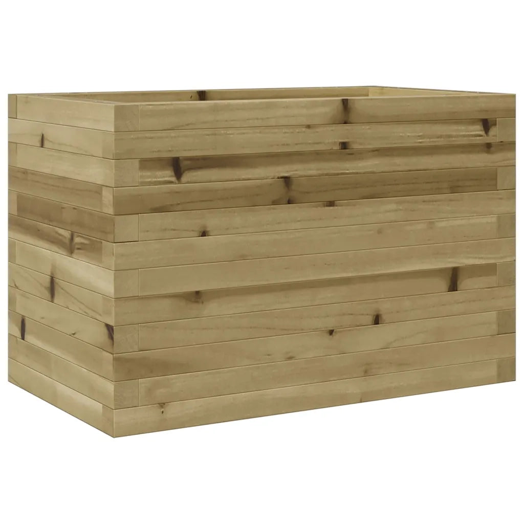 Fioriera da Giardino-Vaso da Esterno 70x40x45,5 cm in Legno di Pino Impregnato