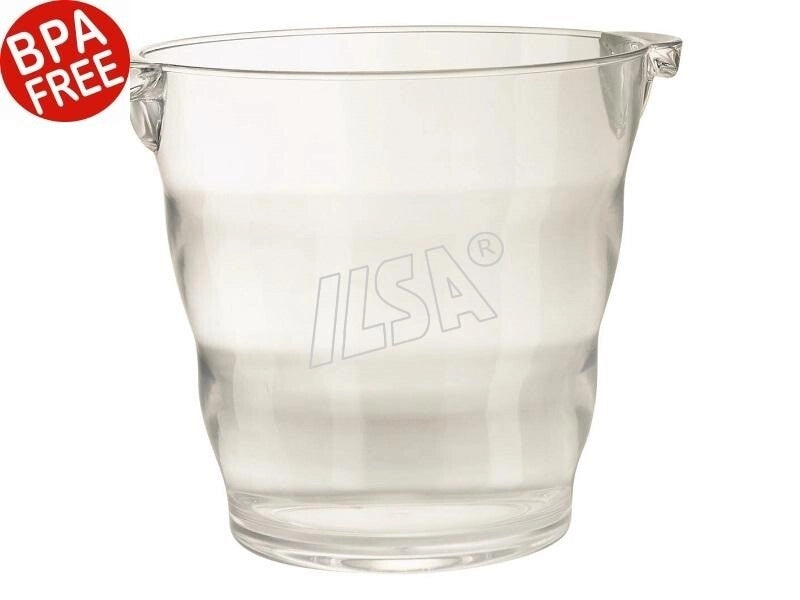 Secchiello champagne vino in acrilico Trasparente 20 cm