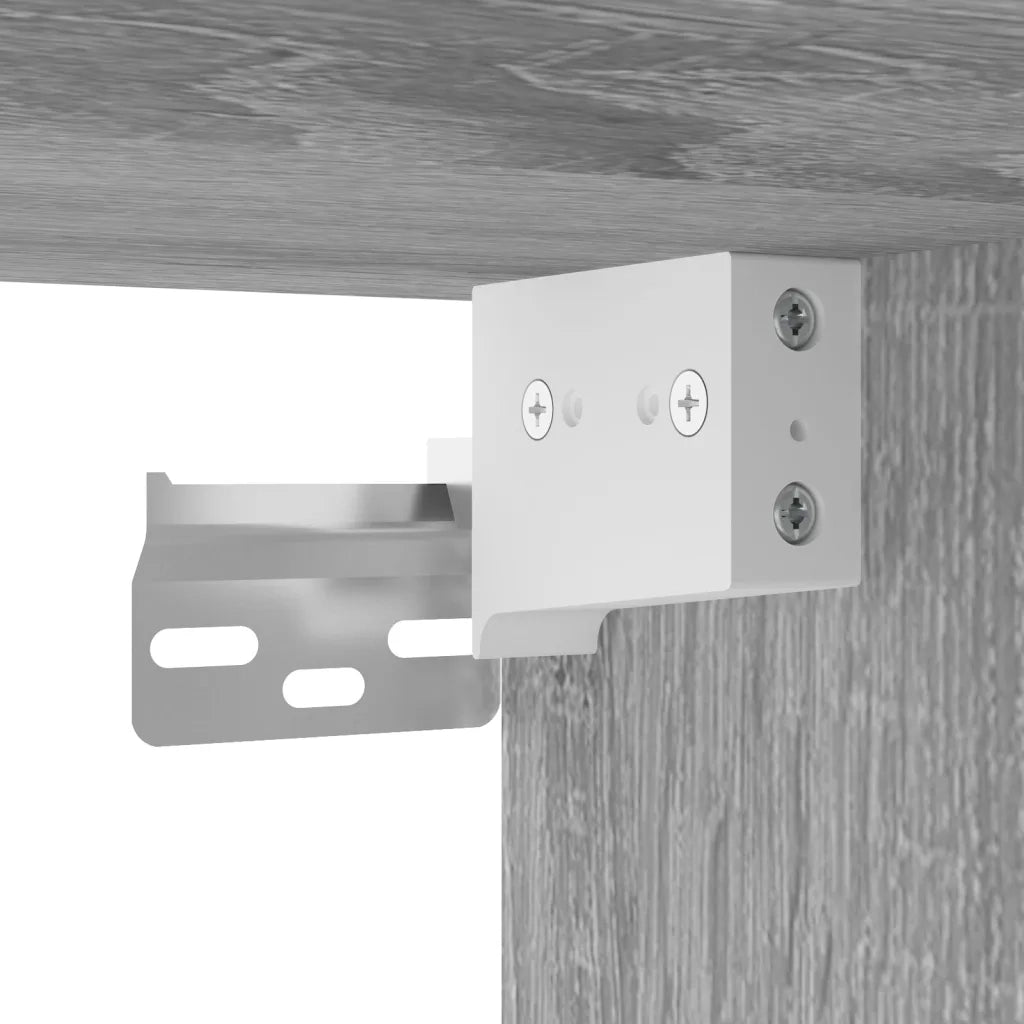 Credenza | Madia | Buffet da pranzo | Armadio da pranzo Grigio Sonoma in Legno Multistrato