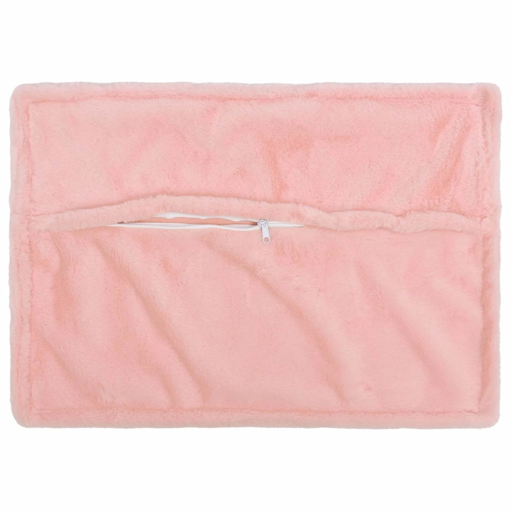 Federa 2 pz HOUTEN Rosa 50 x 75 cm Pelliccia di Coniglio Finta 919993