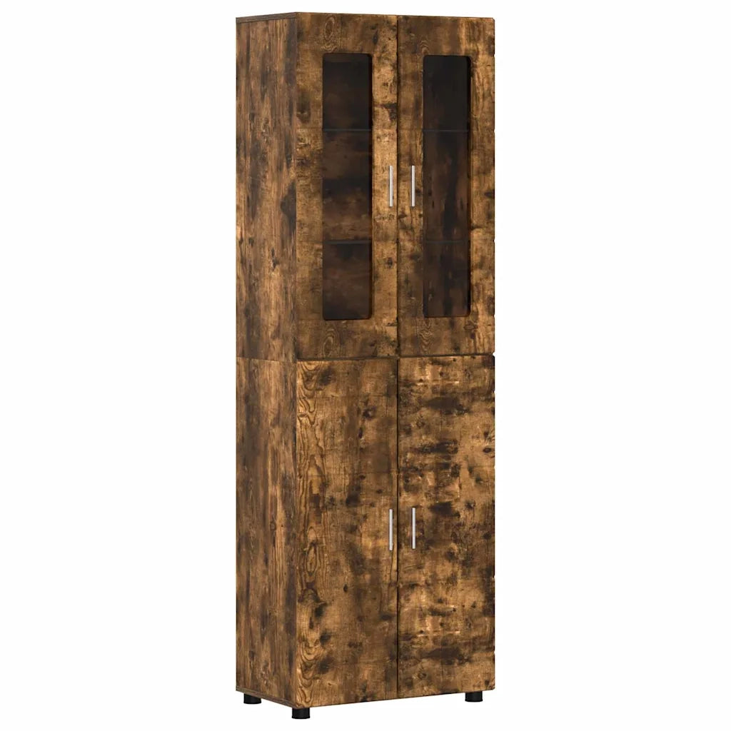 Set mobile TV FLORIN 3 pcs Rovere fumé Legno multistrato 3397999