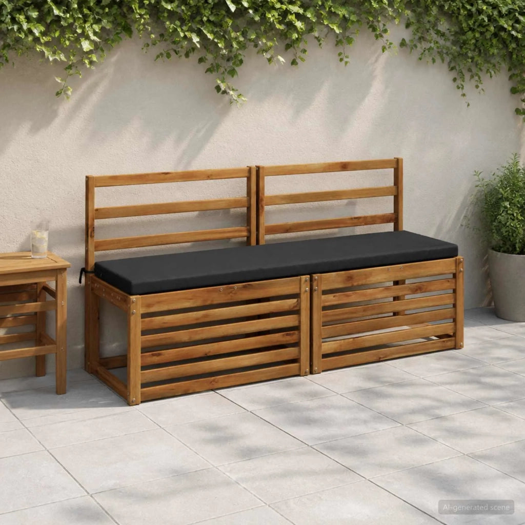 Cuscino per panchina SOEST 100% Poliestere Blu Scuro 948918