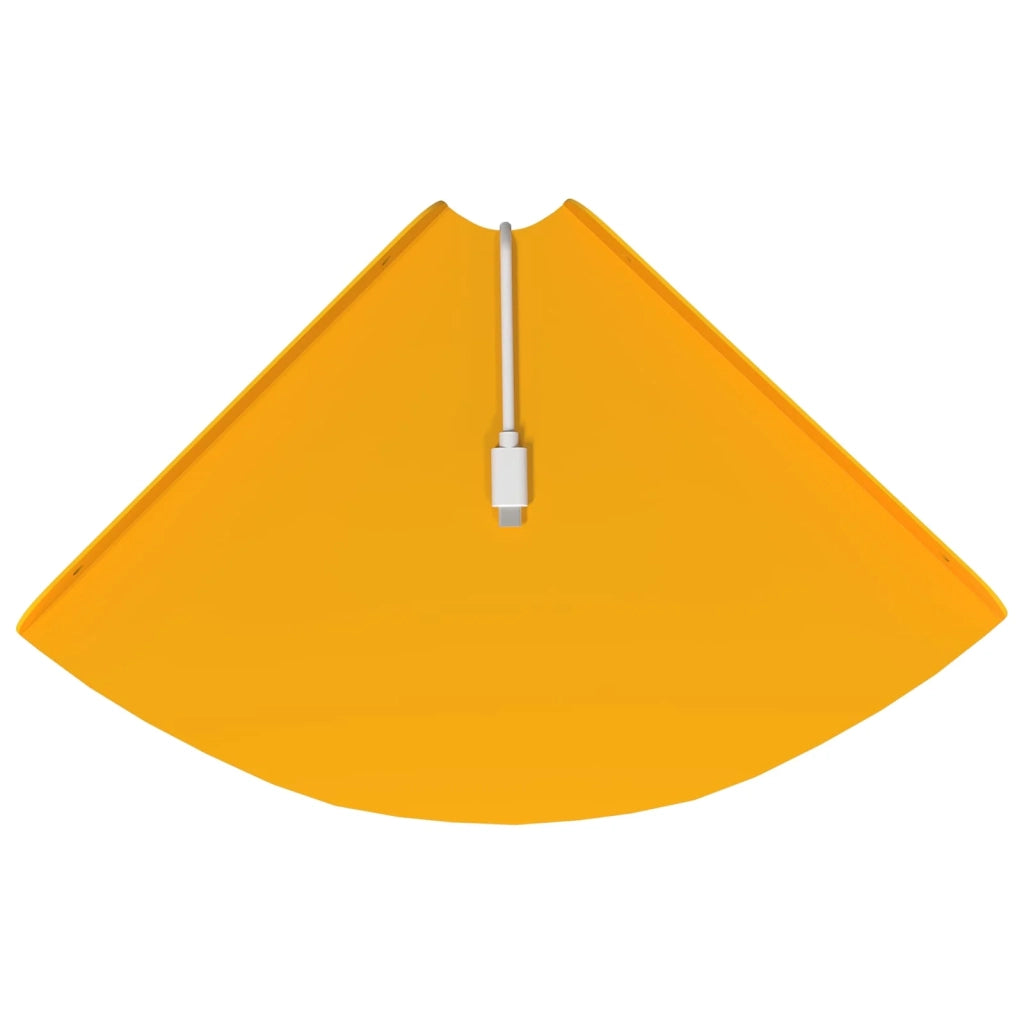 Mensola sospesa 2 pcs Giallo senape 24 x 24 x 2 cm 8004104