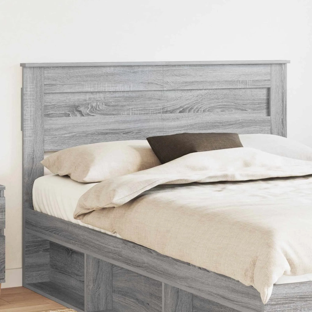 Testiera | Testata Grigio Sonoma Legno multistrato
