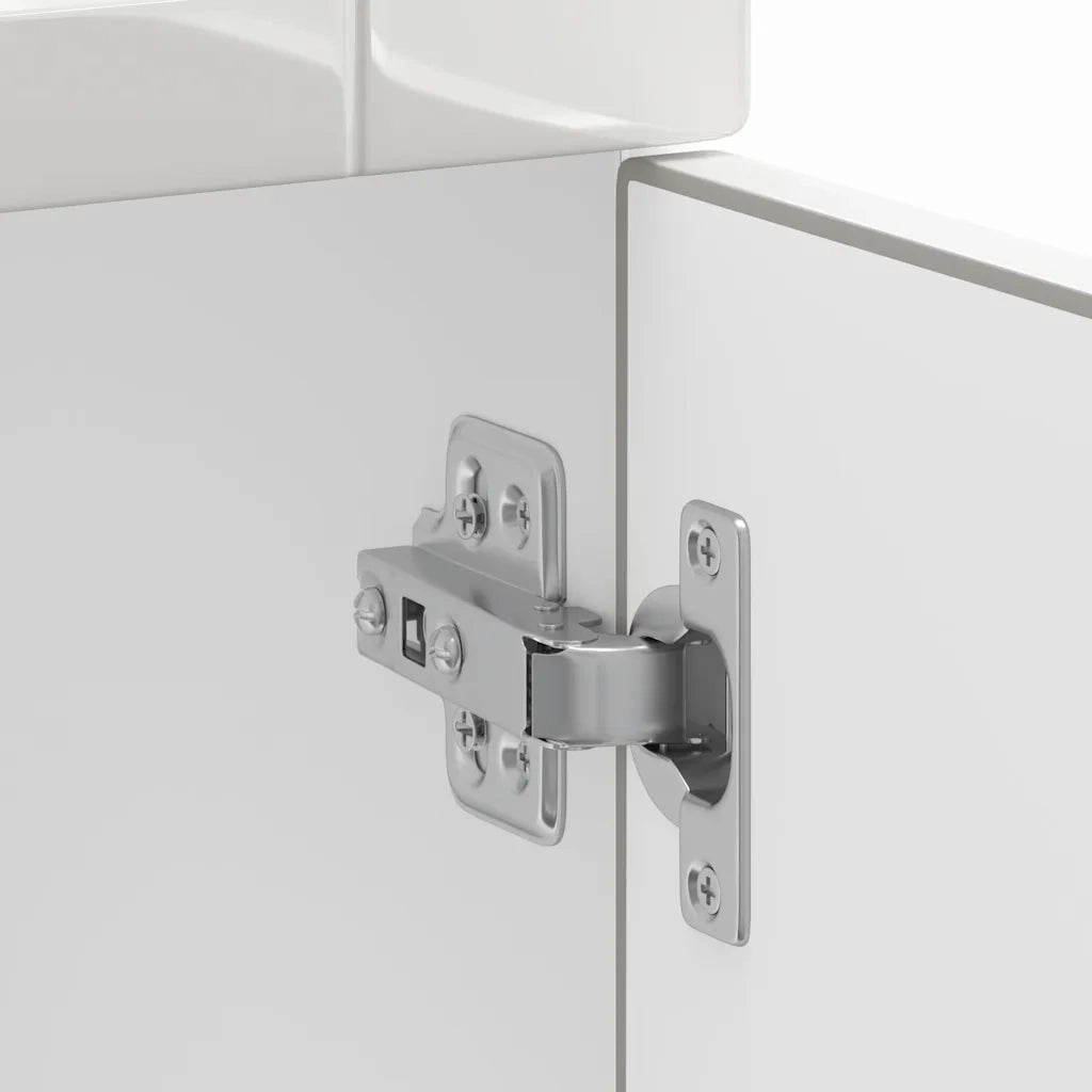 Pensile da cucina | Base da Cucina Porto Bianco Lucido in Legno Multistrato