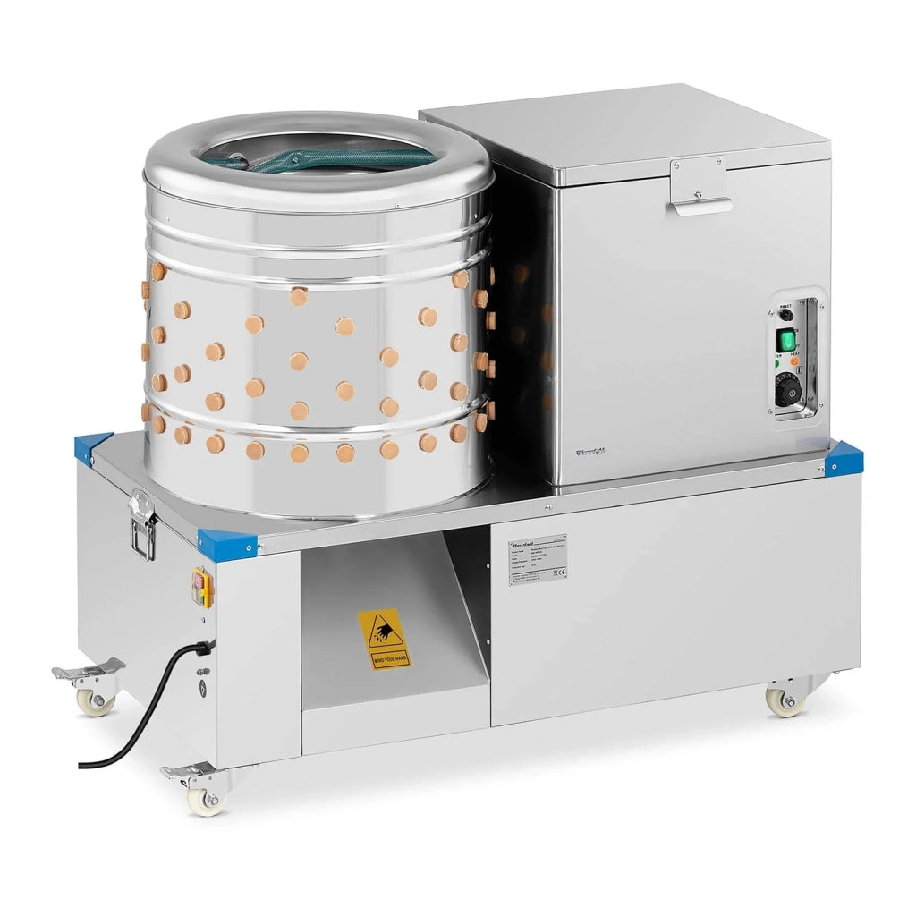 Spiumatrice con tamburo scottante 55 cm - 3-4 polli/min 14_0005688