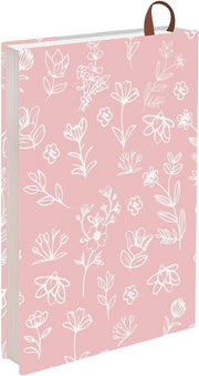 Copertina per Notebook A5 Stoffa - 8.25x5.8 Pollici - Copertina in Tessuto Waterresistente e Lavabile - Protezione per Notebook con Cinturino - Giornale, Quaderno, Notebook per Ufficio.