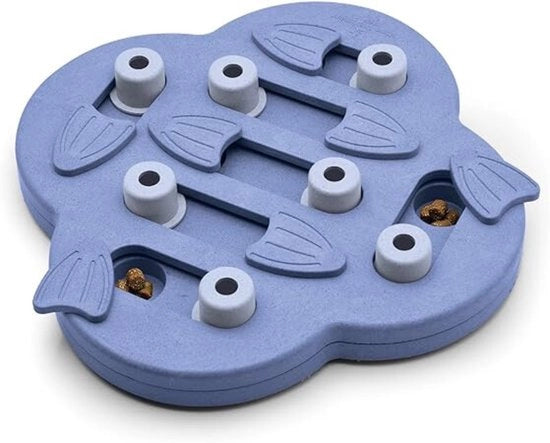 Puzzolante ciotola per gatti - Nutrizione a rilascio controllato per gatti - Ciotola con chiusura anti-schizzo - Ciotola a puzzle per gatti - Ciotola nutrizionale a puzzle per gatti