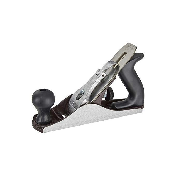 Stanley 1-12-203 Handyman Pialla a Blocco 240x44 mm Corpo in Ghisa Lama Acciaio al Cromo Vanadio Base Rettificata