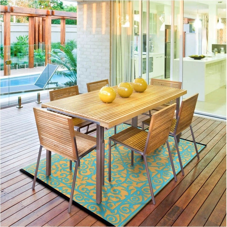Tappeto da interno/esterno in plastica reversibile "Cancello Veneziano"