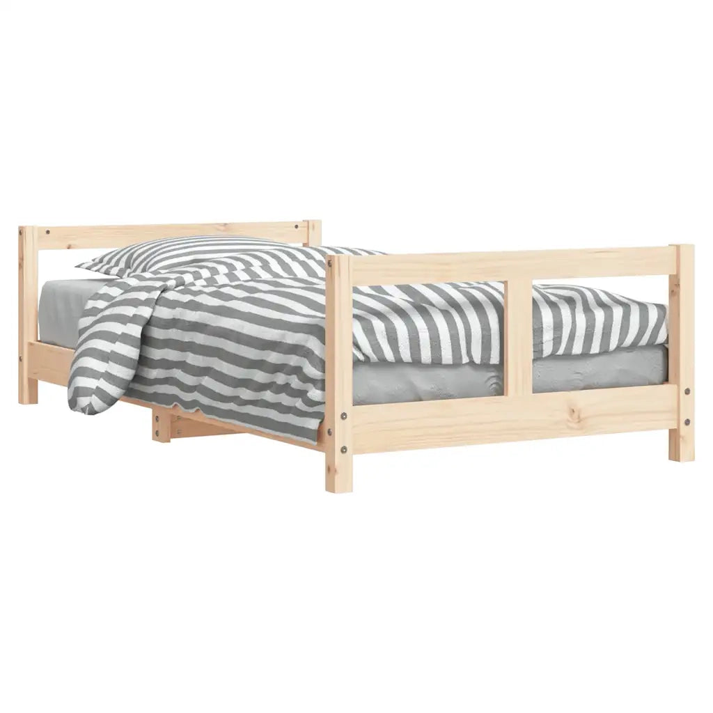 Giroletto per Bambini | Letto Infantile | Lettino 80x160 cm in Legno Massello di Pino
