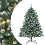 Albero di Natale | Decorazioni natalizie artificiale con 150 LED Verde 150 cm