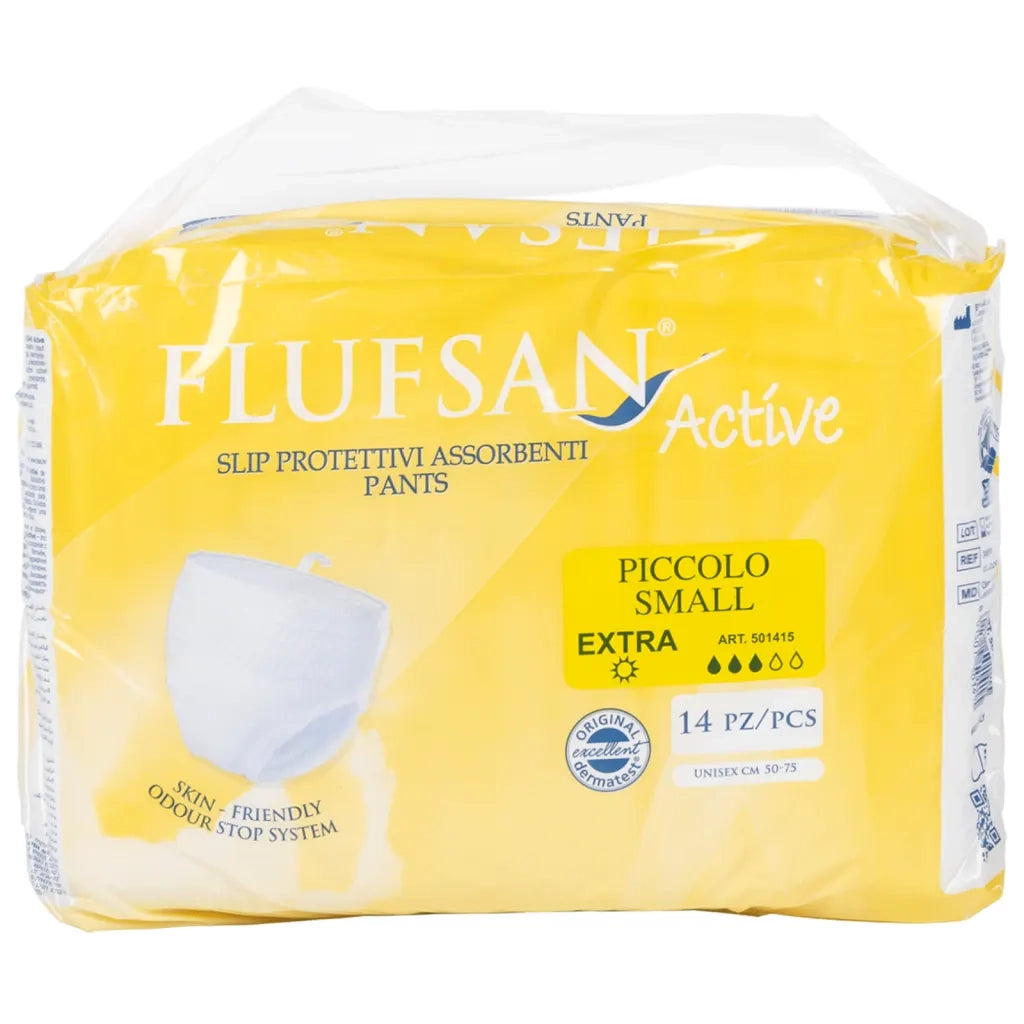 Flufsan Mutande per Incontinenza per Adulti 14 pz Taglia S 4008044