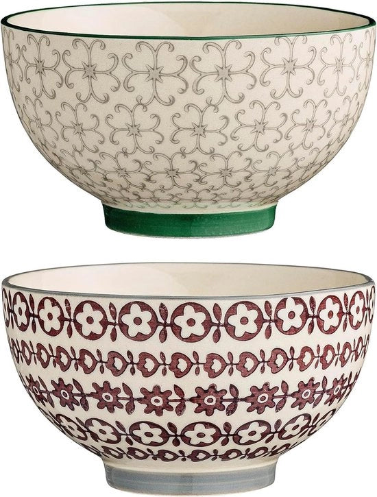 Set di piatti ceramici a tema fiorito in grigio, verde e viola da 2 pezzi 

Modello: Karine 
Codice prodotto: 
Dimensioni: 
Materiali: Ceramica