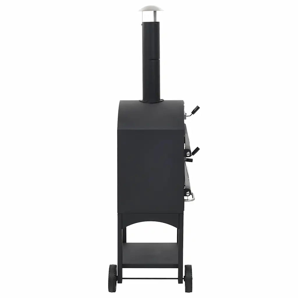 Forno Pizza Esterno a Carbonella con Pietra Refrattaria CFW1882332