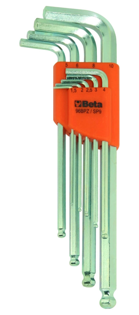 SET CHIAVI ESAGONALI BETA PTA SF. SERIE 9 PEZZI 96BPCL-SC9/E6