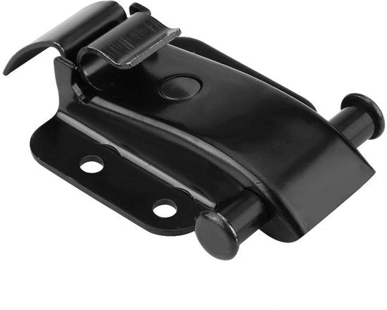 Sostegno posteriore in alluminio - Sostituzione per A9067600428 - Adatto per Sprinter Br.906 2006-2013 - Nero - Leggero 146 g - Dimensioni 105 x 65 mm - Fissaggio porta