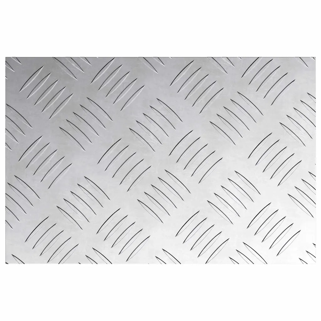 Gradini per Scale 2 pz | Tappetini per scale autoadesivi Argento 30 x 20 cm Alluminio