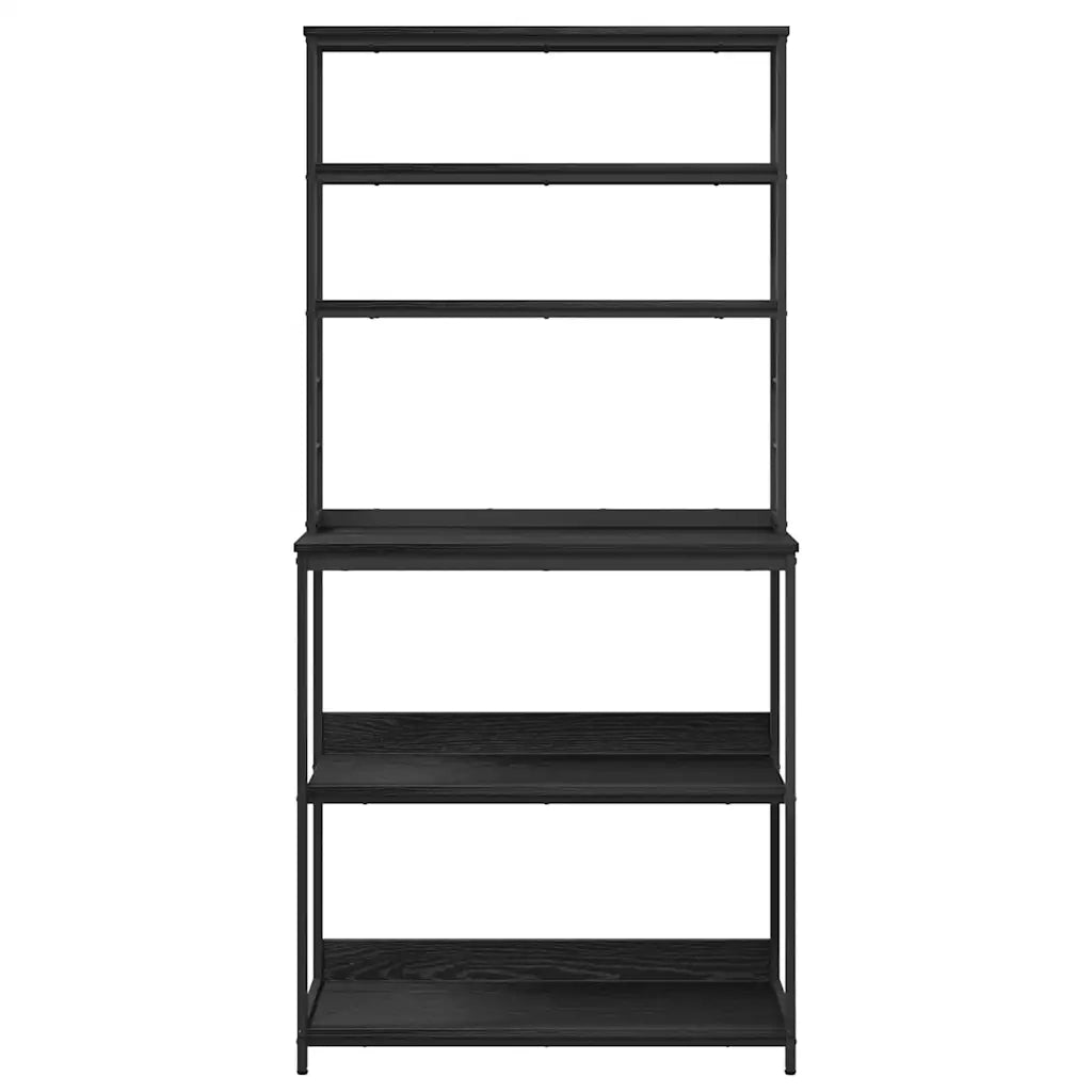 Mensola da cucina Rovere Nero 80 x 40 x 168 cm CFW7710740