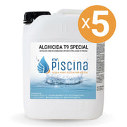 Antialghe piscina ALGHICIDA T9 SPECIAL - Non schiumogeno Quantità confezione: 5 confezioni