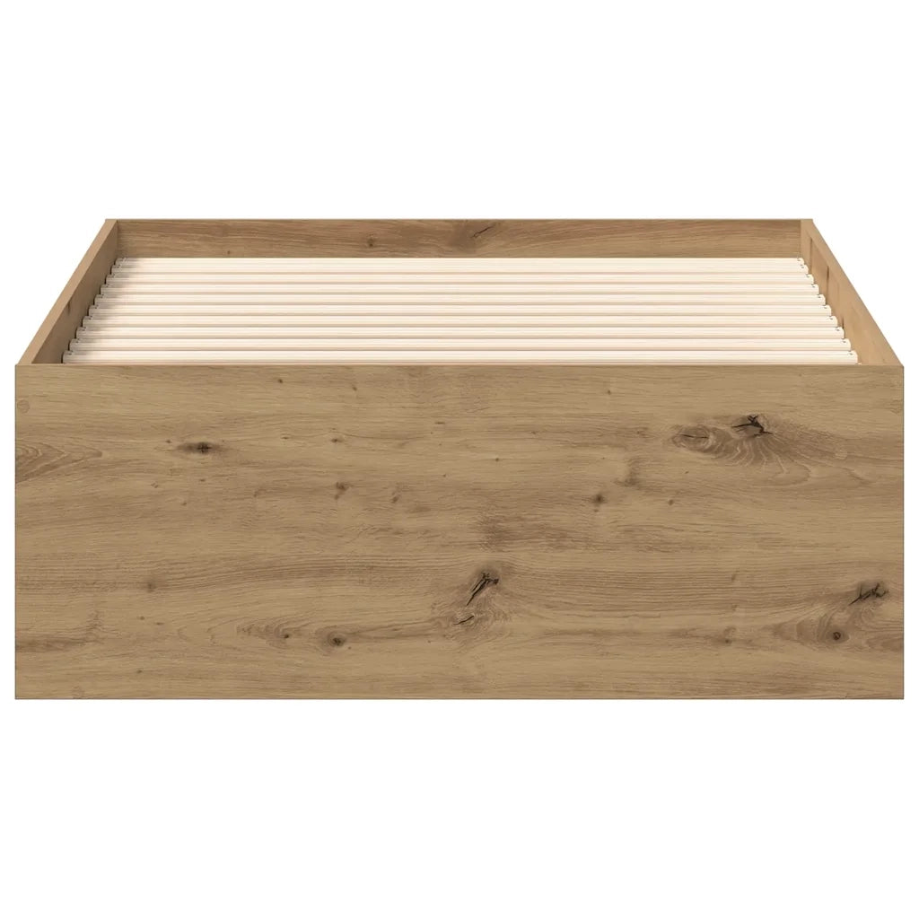 Giroletto senza Materasso-Struttura Letto Rovere Artigianale 90x200cm 209958