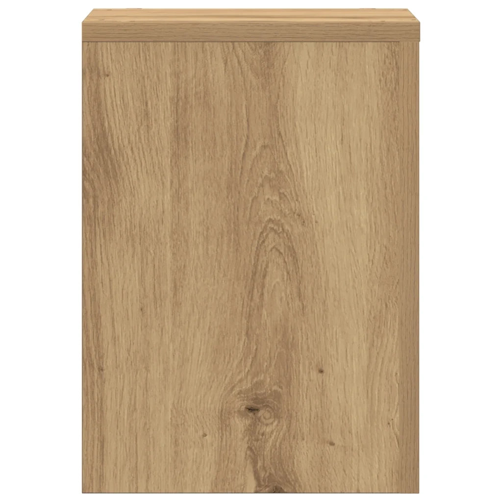 Supporti per piante | Sostegno per piante 2 pz Rovere 25x25x35 cm in Multistrato