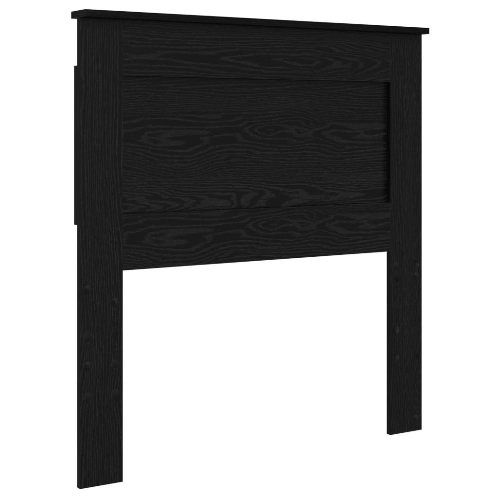 Testiera | Testata con Testiera | Testata Rovere Nero 100 cm Legno multistrato