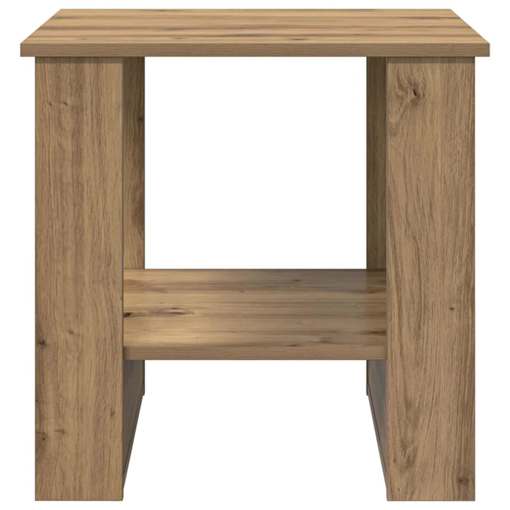 Tavolino da salotto Rovere artigianale 51 x 50 x 50 cm 8000203