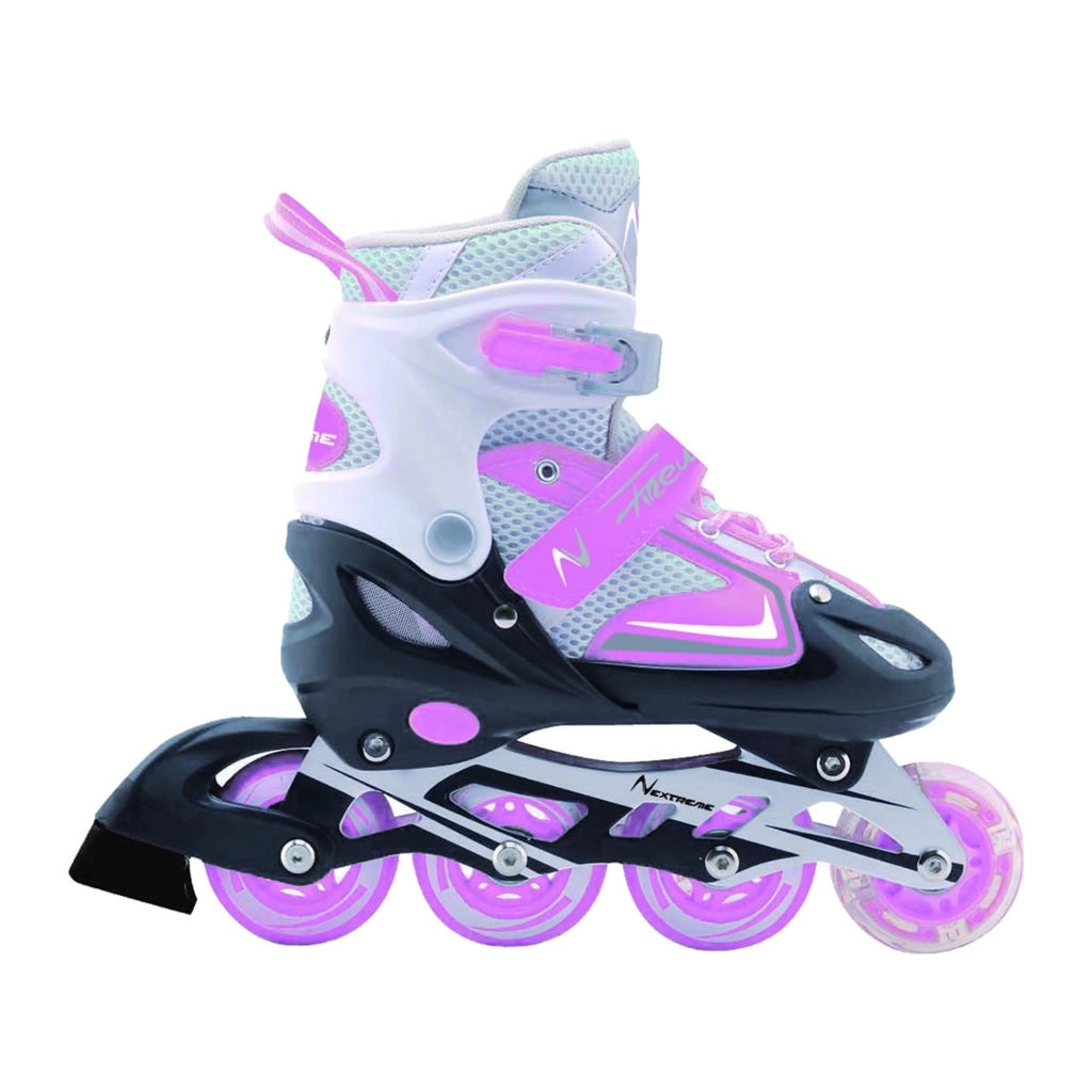 Pattini in Linea Firewheel Rosa Regolabili Misura M (34-37) ?
