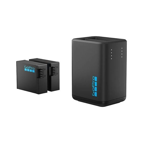 Batteria action cam gopro aedbd 201 eu dual battery with charger black
