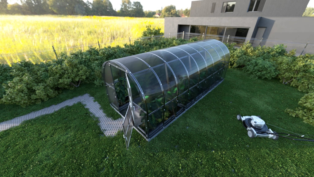 Serra da giardino KLASIKA ARCH 3 x 6 m (18 m²), 6 mm con rivestimento in policarbonato