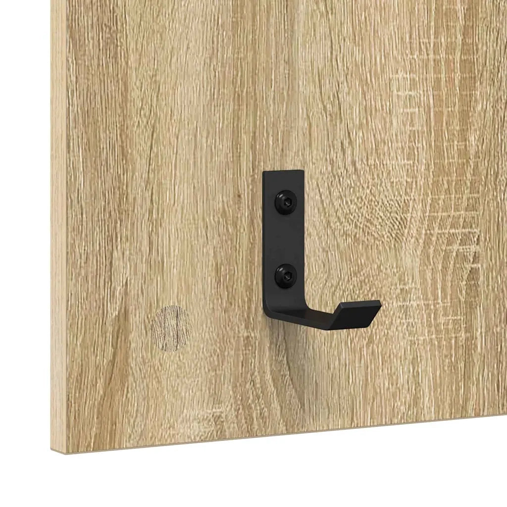 Appendiabiti a muro Rovere Sonoma 40 x 10 x 90 cm CFW2948276
