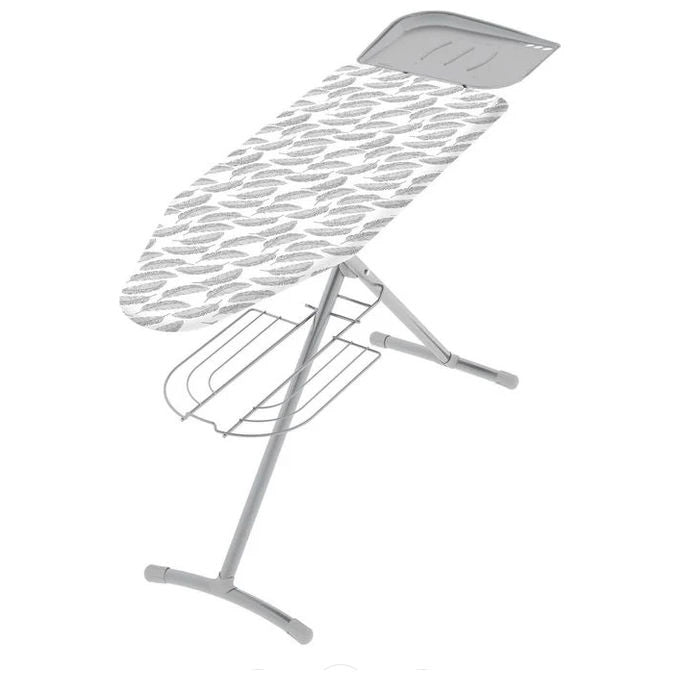 Colombo A142LB1W Turbo Asse da Stiro 120x44 cm Regolabile 6 Posizioni Portacaldaia 10 Kg Griglia Portabiancheria Cotone Biologico