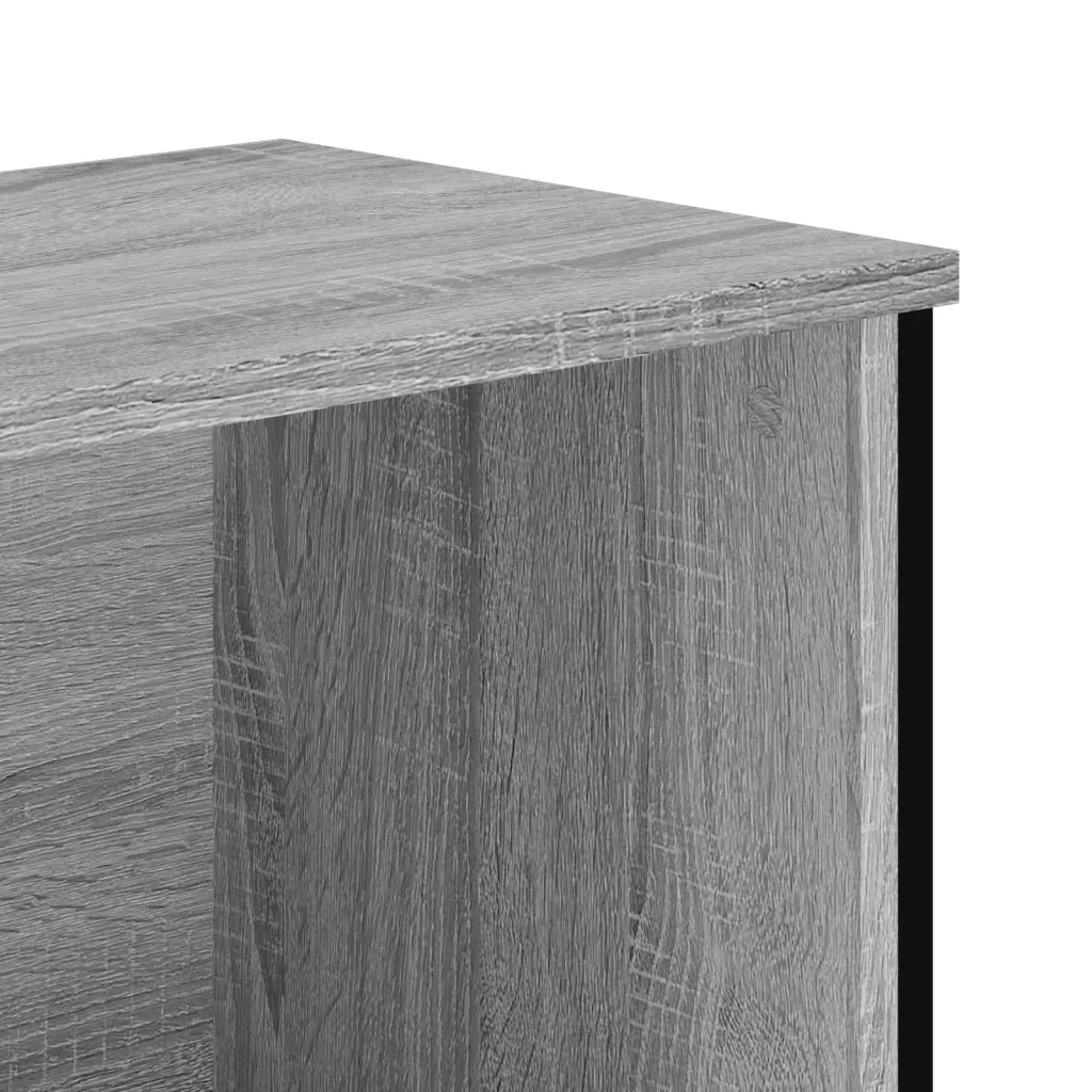 Libreria Grigio Sonoma 80x31x74,5 cm in Legno Multistrato 848622