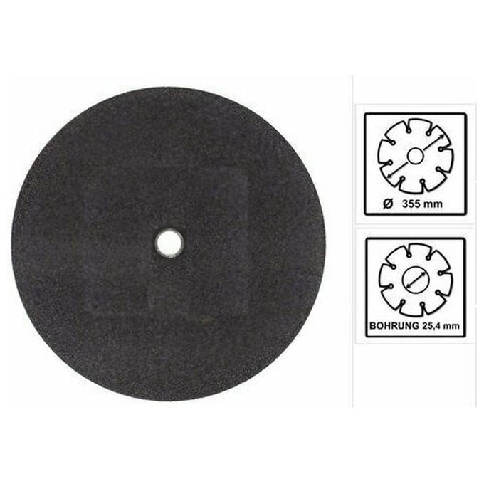 Compa Tech TRMA355 Linea Taglio Ferro Troncatrice per metalli 2000 W disco 355 mm morsa inclinabile a 45° colore Nero