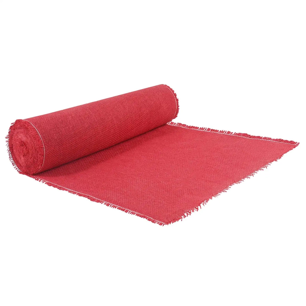 Rotolo di Juta 50 x 1500 cm Rosso 42012166