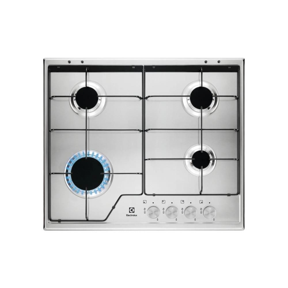 Electrolux KGS 6424 SX piano cottura Acciaio inossidabile Da incasso Gas 4 Fornello(i)