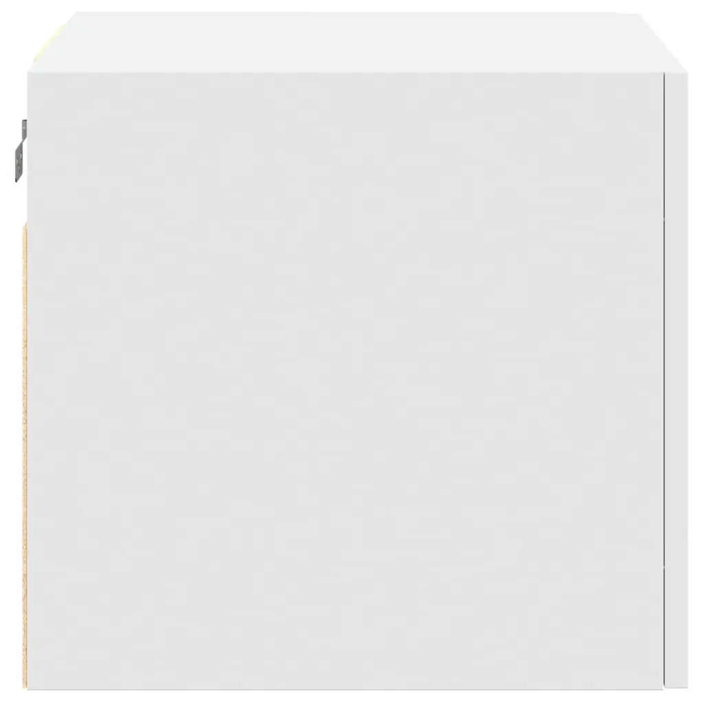Armadietto a Muro | Mobile a Parete Bianco 50x42,5x40 cm in Legno Multistrato