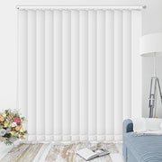 Tenda Verticale Shantung 127mm - Colore Sabbia 55, Attacco Soffitto - Larghezza 1m x Altezza 2m - Apertura Sinistra - Per Casa E Ufficio