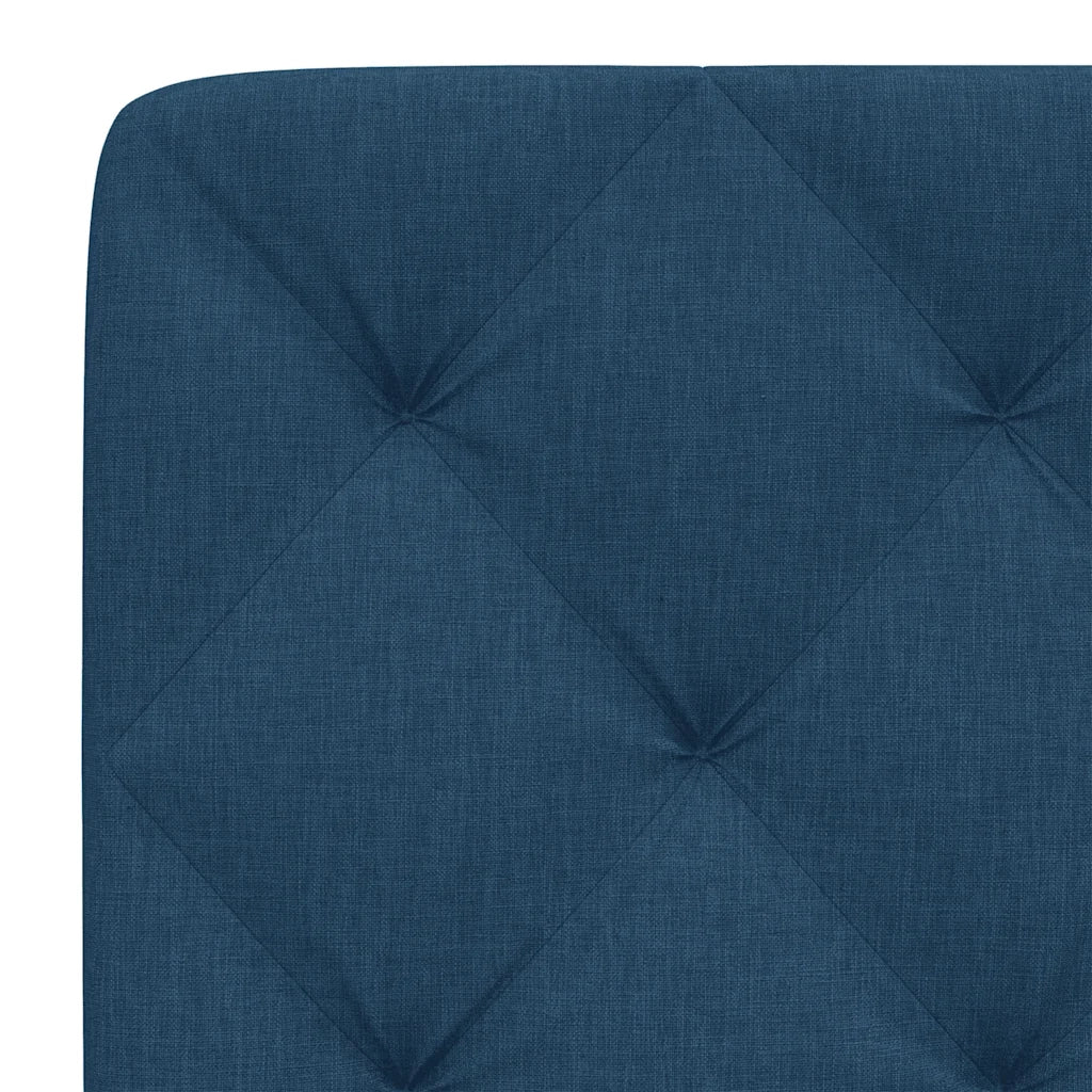 Cuscino Testiera Blu 200 cm in Tessuto CFW6703553