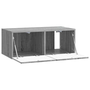 Mobile TV da Muro | Armadietto TV | Mobile Porta TV 98 x 41 x 30 cm Sonoma grigio